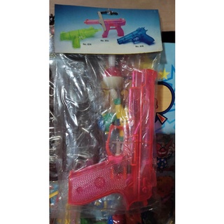 Vintage Plastic Friction Space Gun Toy New Old Stock Red 