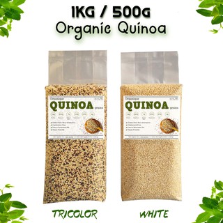 Zenfiber Organic Quinoa (White/Tricolor) - 1kg/500g