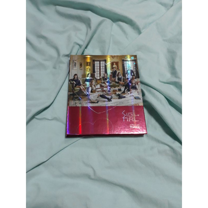 Twice Signal Unsealed Album Red Version Shopee Philippines