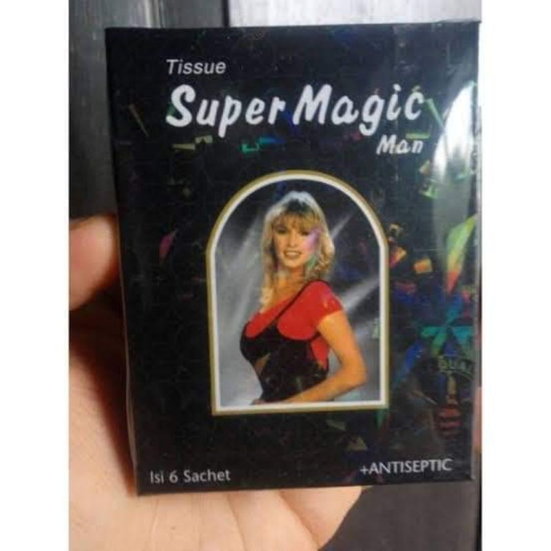 Super Magic Man Tissue Original Shopee Philippines