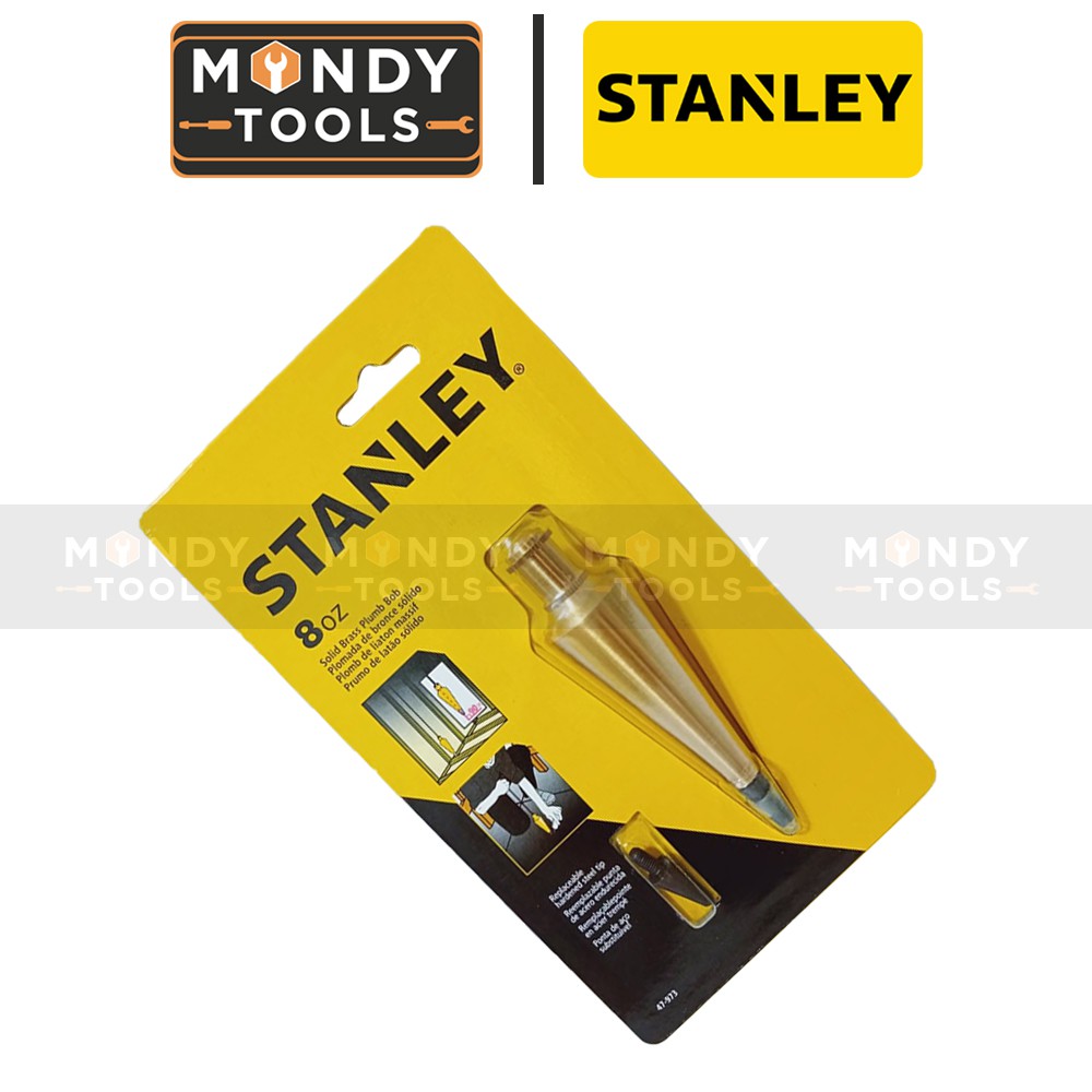 Stanley Brass Plumb Bob 8 oz (47-973) (Original) | Shopee Philippines