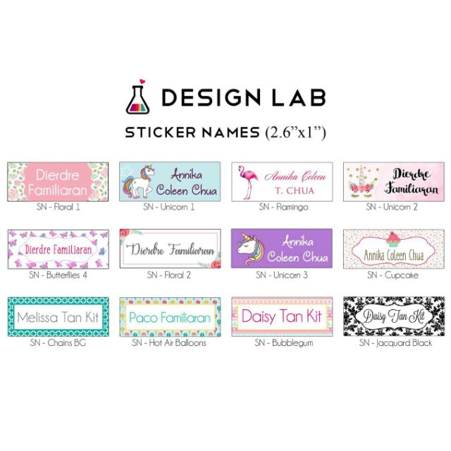 customized sticker labels