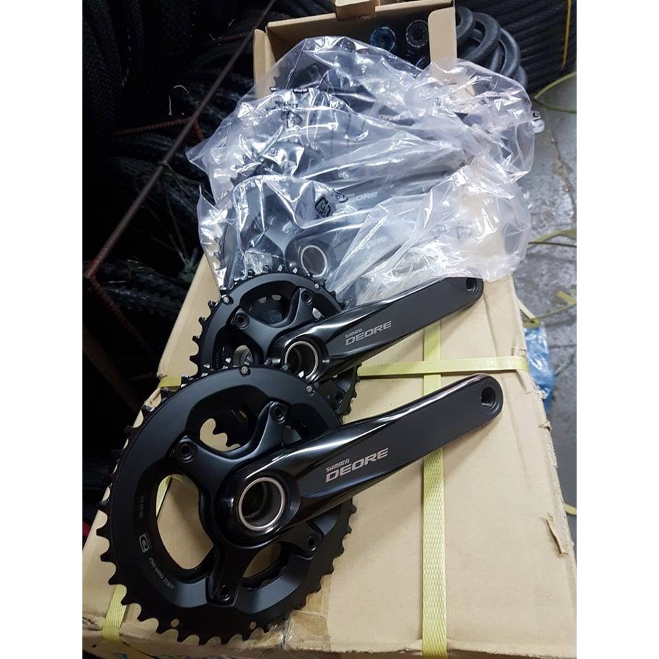 shimano deore m6000 10 speed double crankset