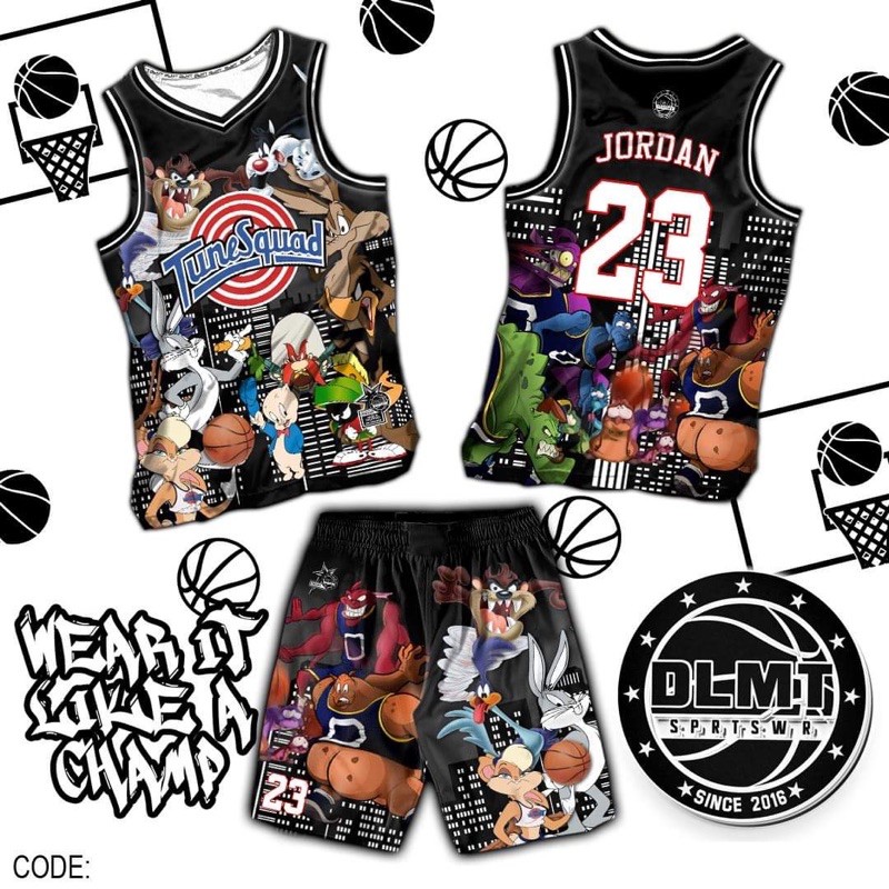LOONEY TUNES SQUAD 2 CODE DLMT036 Full sublimation jersey (FREE