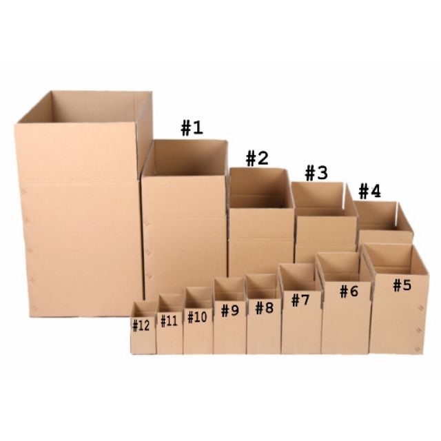 empty boxes for shipping