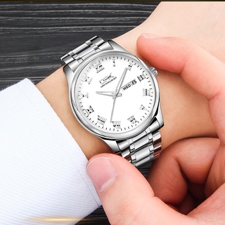 （Selling）OPK 2Pcs/Hot Sale Fashion Causal Couple Lover Watches Leather Luxury Quartz Wristwatch For #5