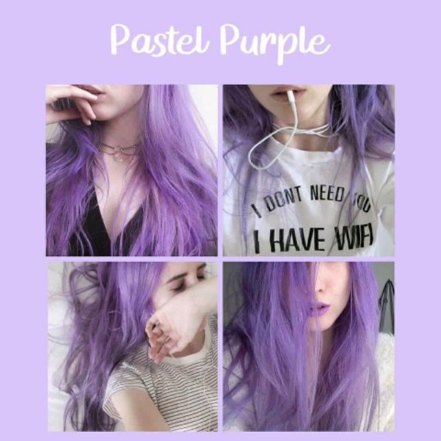Kleur Pastel Purple Set With Bleaching Kit Pimp My Hairph Hair Color Hair Dye Authentic Original