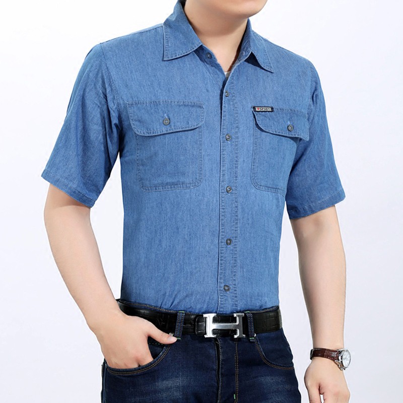 youth denim shirt