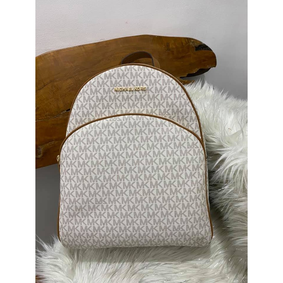 michael kors abbey backpack large