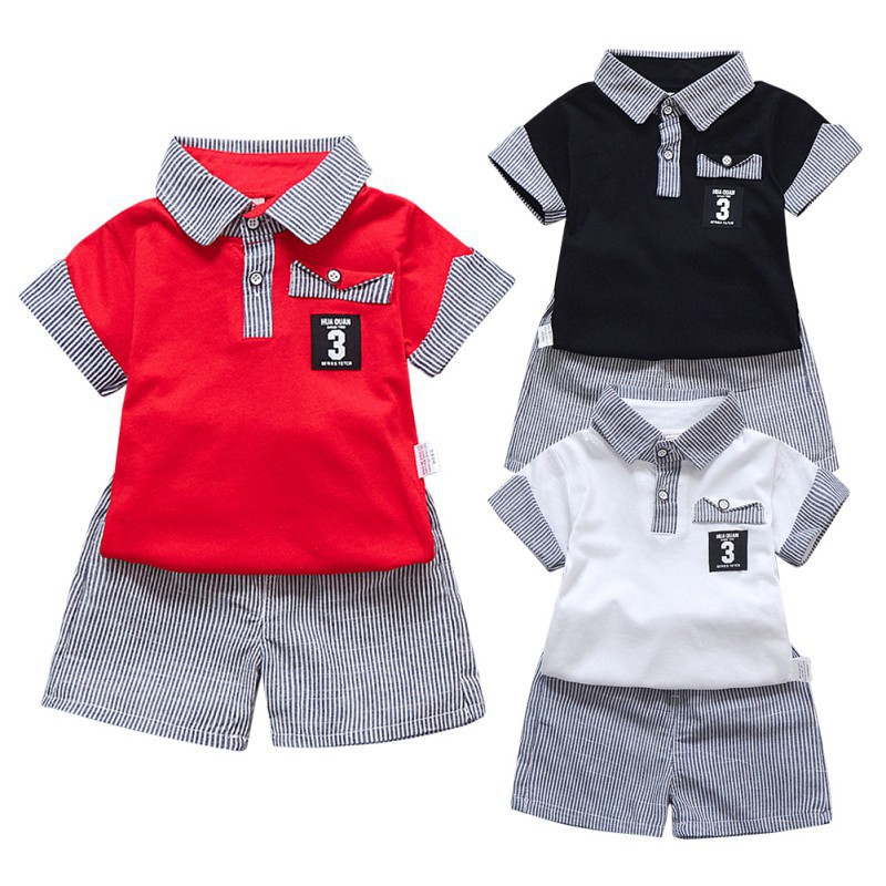 baby boy polo jogging suit