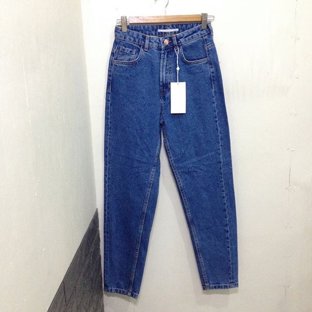 vintage blue mom jeans