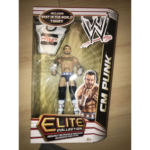 WWE CM Punk Elite Series 16 Figure Shopee Philippines