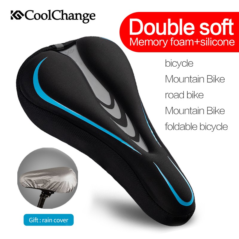 bike seat cover memory foam