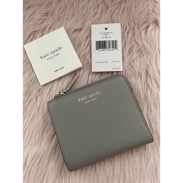 KATE SPADE SMALL L-ZIP BIFOLD WALLET - ORIGINAL - USA BOUGHT | Shopee  Philippines