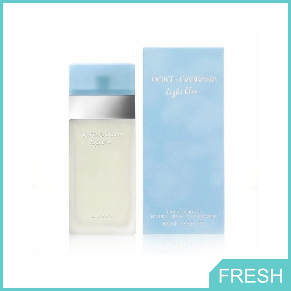 dolce gabbana light blue womens