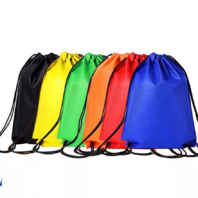 Eco Bag String Bag Back pack Plain Nonwoven drawstring bag Outdoor bag