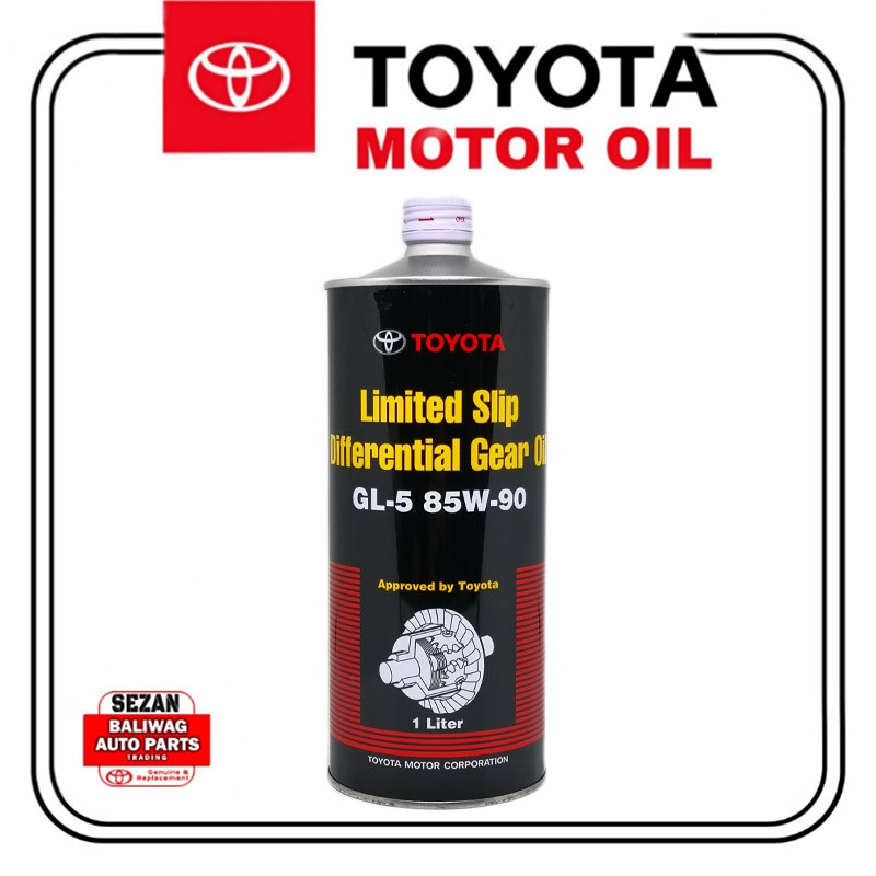 TOYOTA LIMITED SLIP DIFFERENTIAL GEAR OIL GL5 85W90 1 LITER 08885