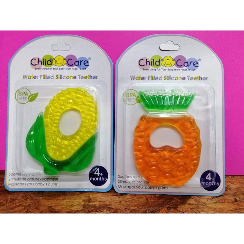child care water filled teether