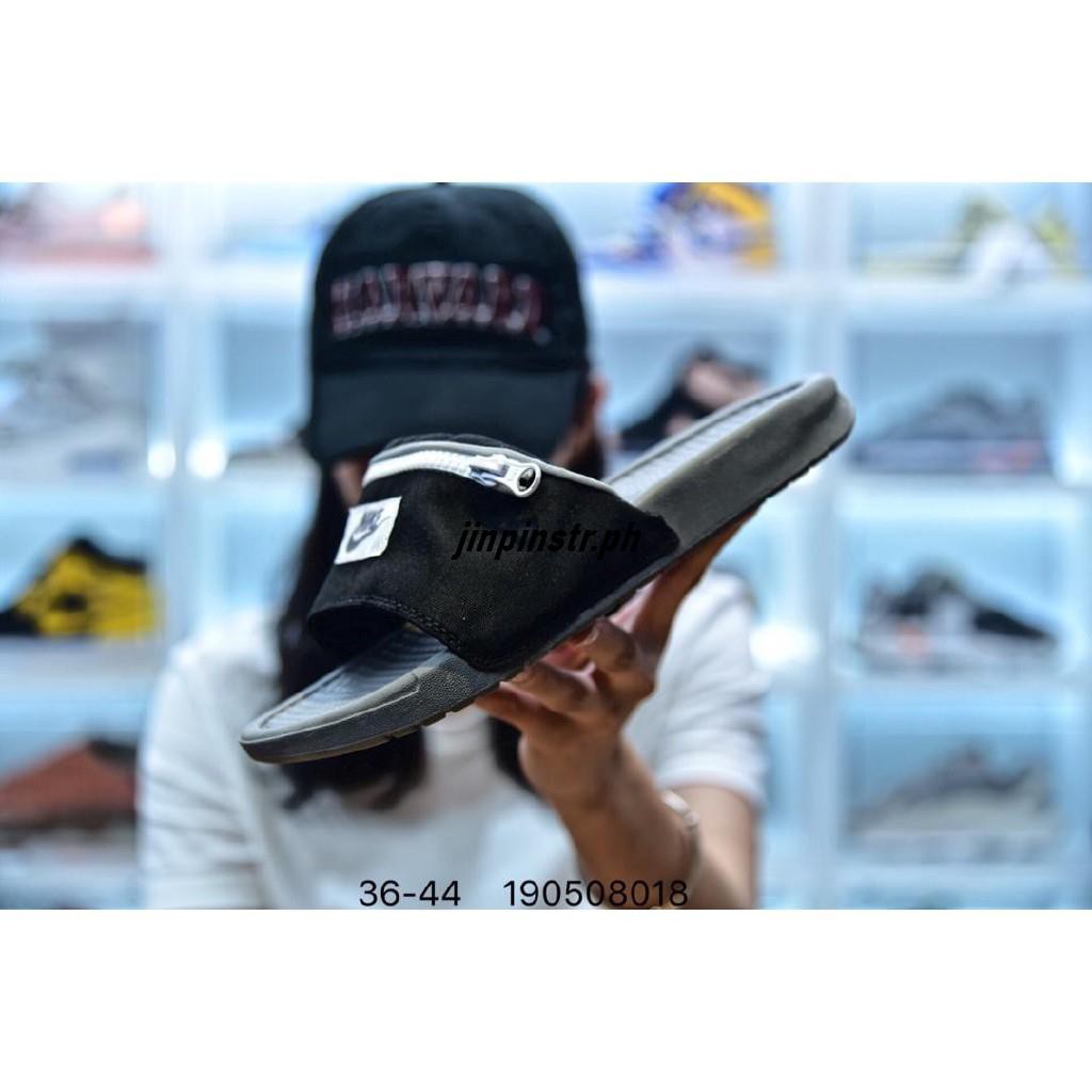 nike slippers with pocket