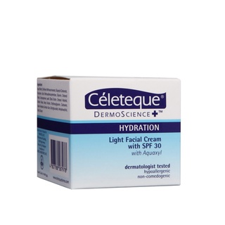 ◈CELETEQUE DermoScience Hydration Light Facial Cream with SPF30 30ml #4