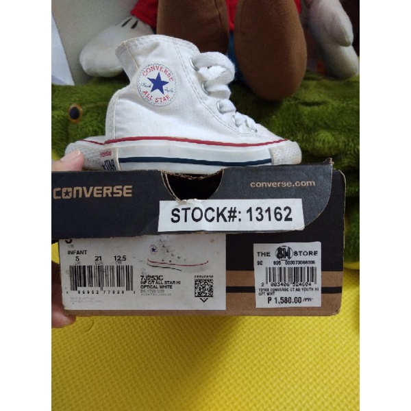 Converse High Cut Shoes (White) | Shopee Philippines
