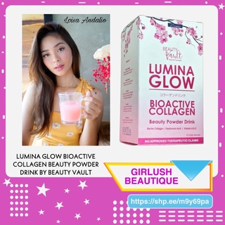 Lumina Glow Bioactive Coll@gen Beauty Powder Drink by Beauty Vault 10sachets