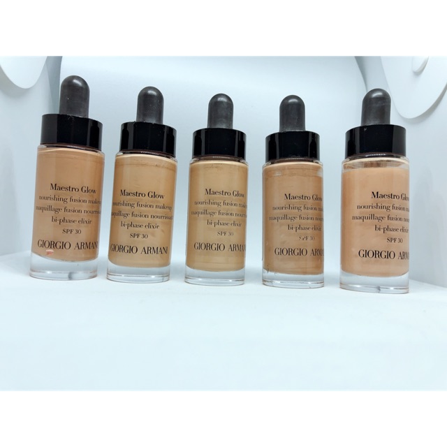 giorgio armani maestro glow fusion makeup foundation