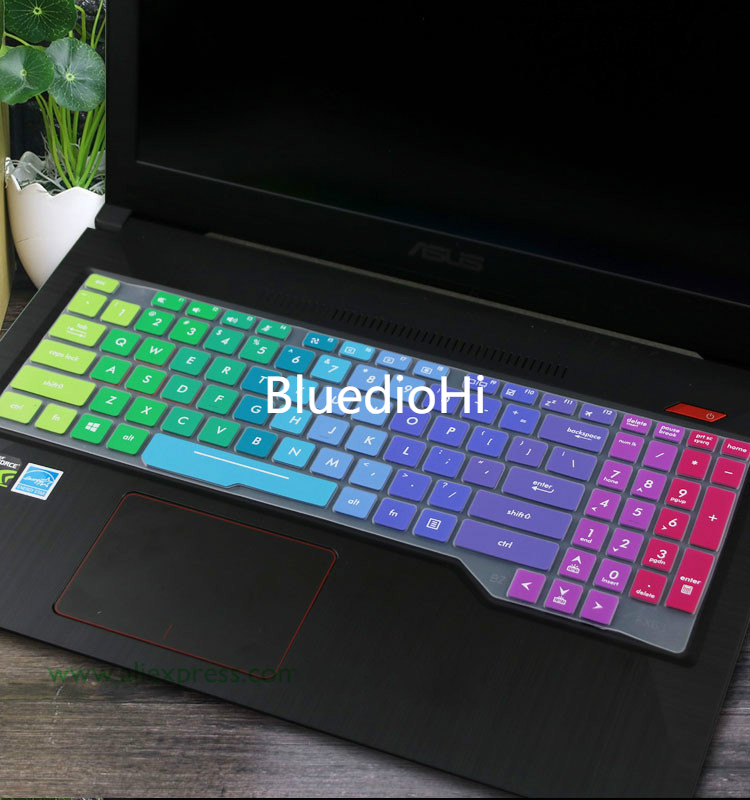 BluedioHi 15.6'' Laptop Keyboard Cover Skin Protector For Asus TUF