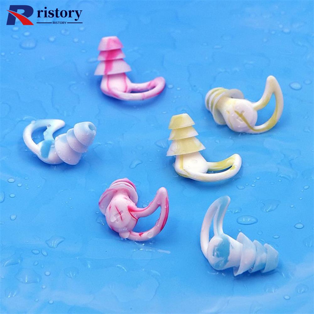 RISTORY 1 Pair Waterproof Diving Water Sports Swimming Earplugs With