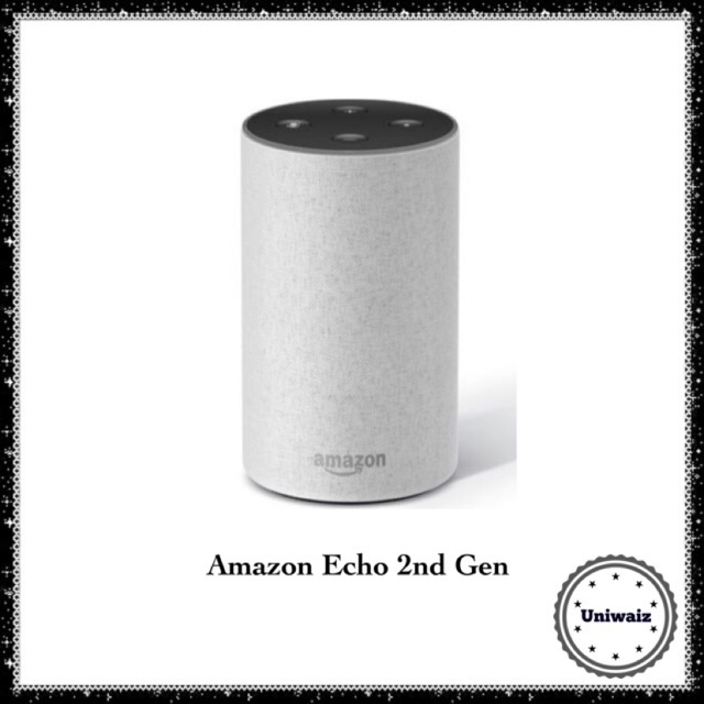 Cod Amazon Echo 2nd Gen Sandstone Brandnew Original Shopee Philippines