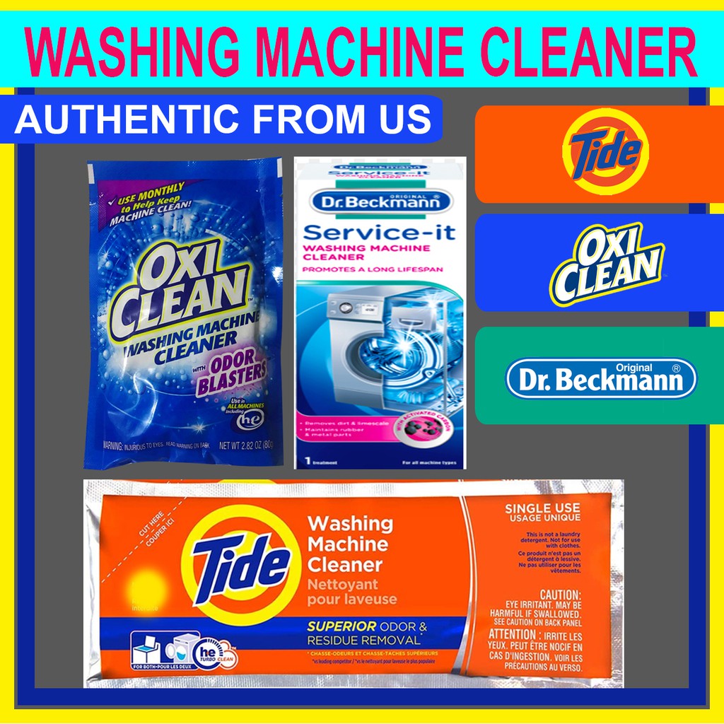 Washing Machine Cleaner Tide Oxiclean Dr. Beckmann Shopee Philippines