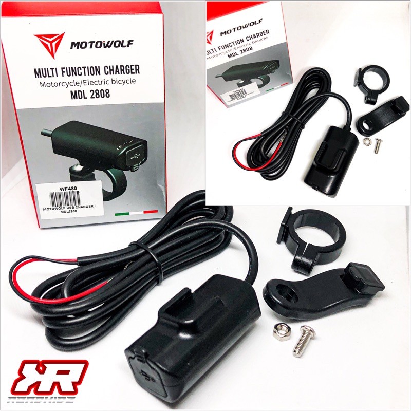 motowolf usb charger