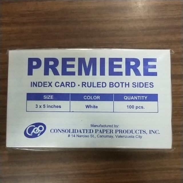 index-card-1-8-3x5-100pcs-shopee-philippines