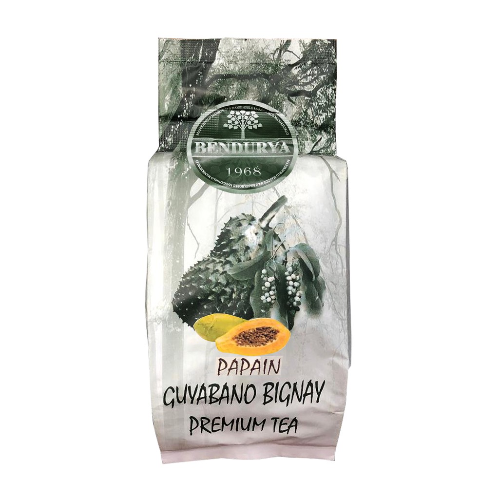 Bendurya Premium Guyabano Bignay Tea With Papaya 180g Shopee Philippines