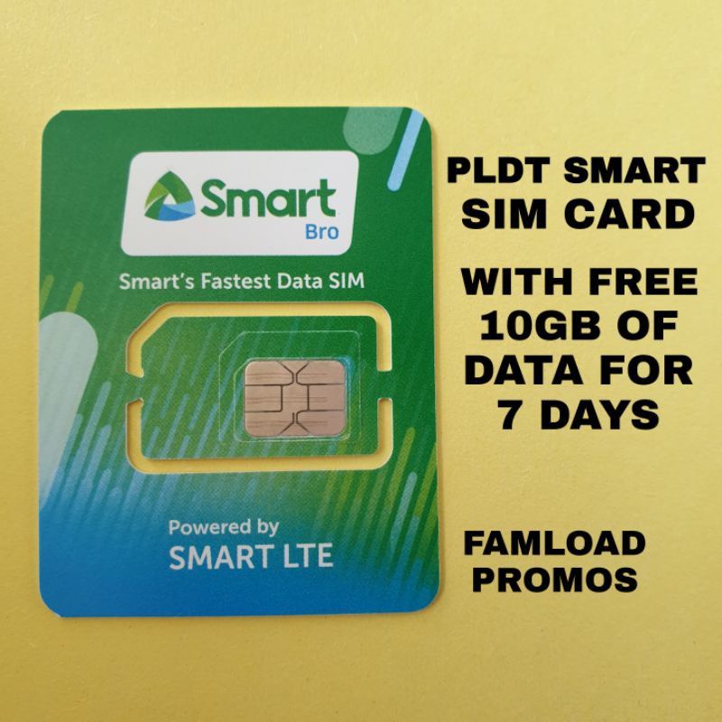 PLDT Home Prepaid Wifi Sim Card Free 10GB of Data Shopee Philippines