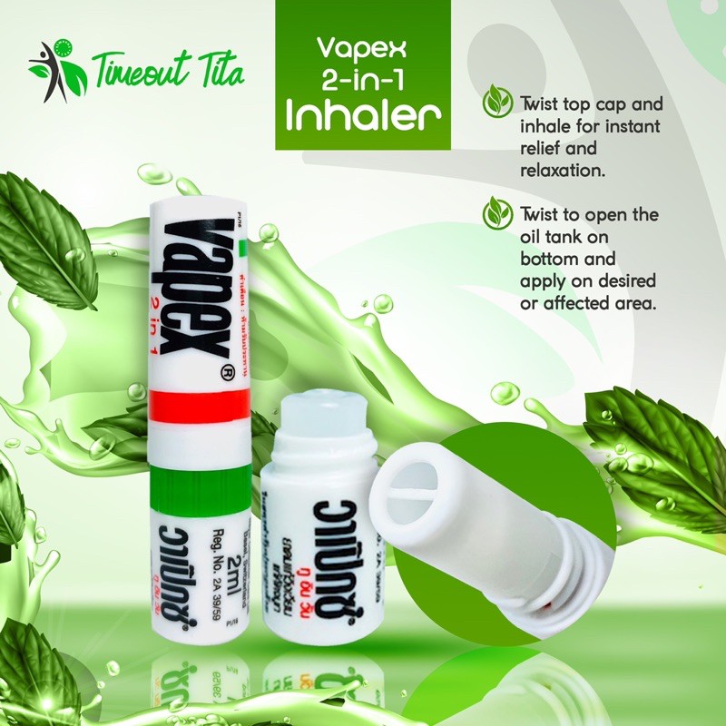 VAPEX 2 in 1 INHALER​ Nov22 Expiry