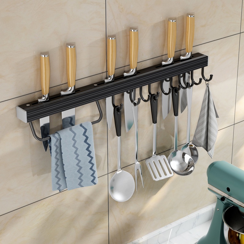 Wall Hanging Kithen Storage Hook Hanger Knife Holder Kitchen Utensils ...