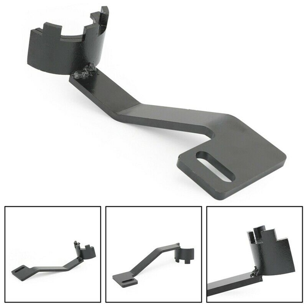 1pc Car Tools 2242 Crankshaft Holding Tool Black Parts For Volvo 240 1985 1993 Keeps Pulley From