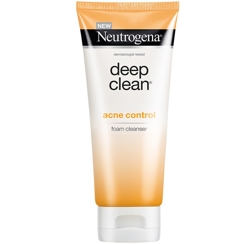 Neutrogena Deep Clean Acne Foam Cleanser 100g Shopee Philippines