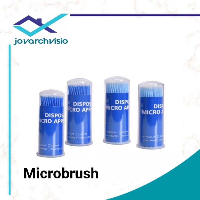 Microbrush Dental micro applicator tip (Regular) Shopee Philippines