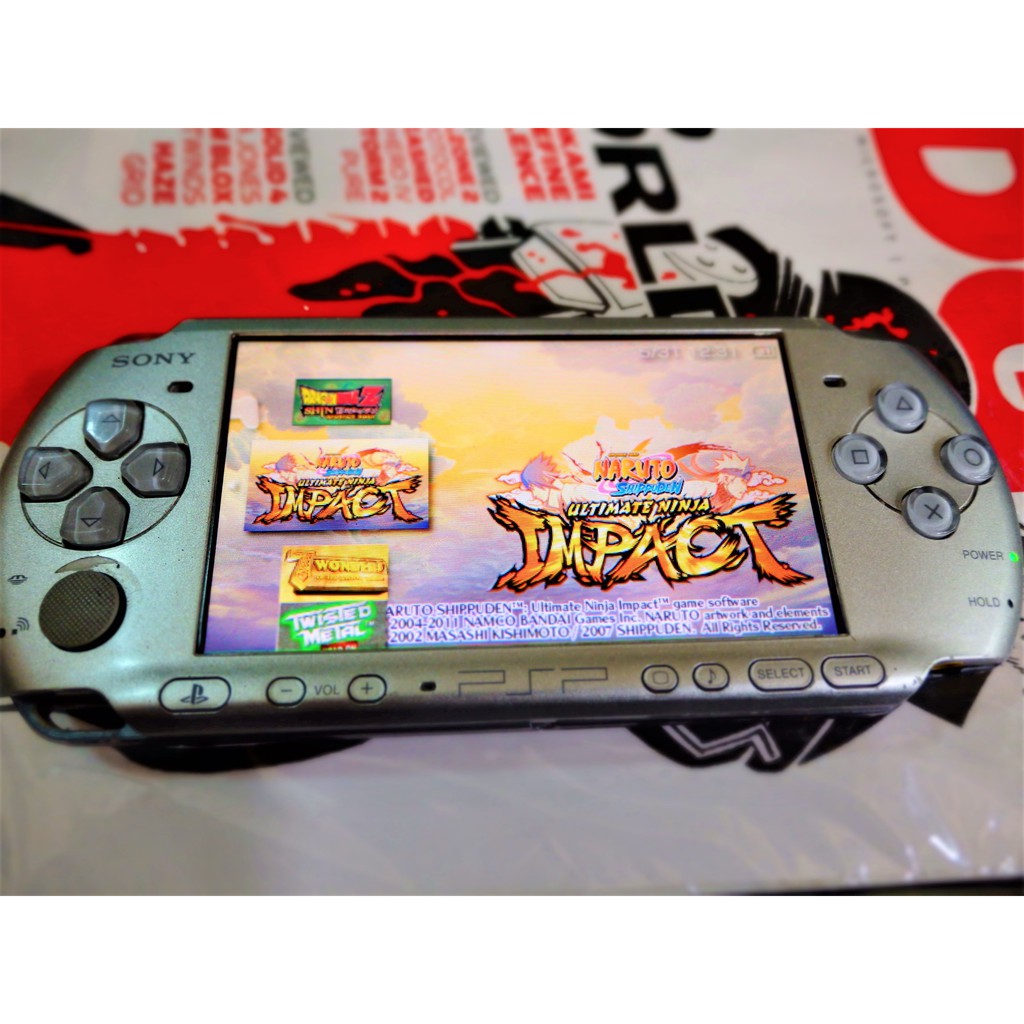 psp with games