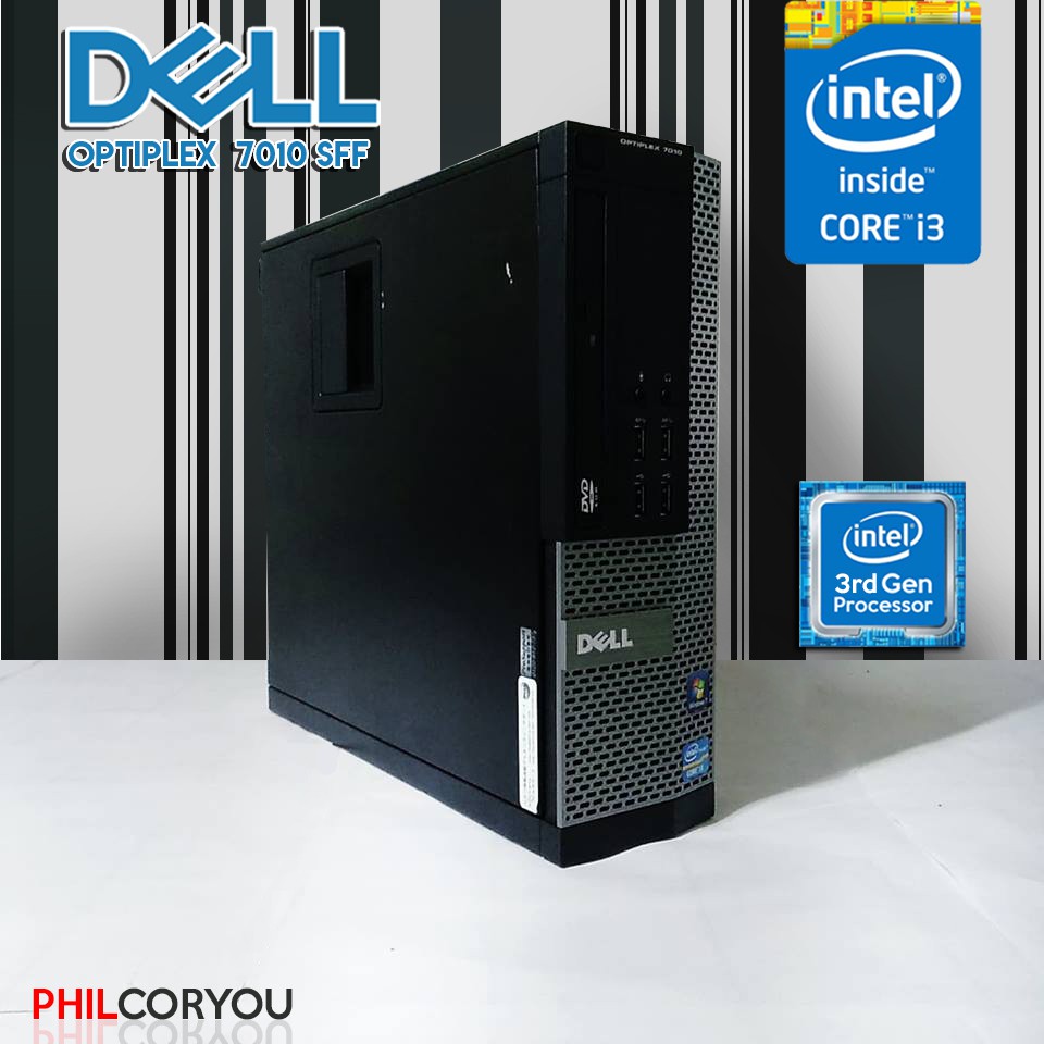 Desktop Dell Opt 3010 Sff Core I3 32 3rd Gen 4gb 250gb Shopee Philippines