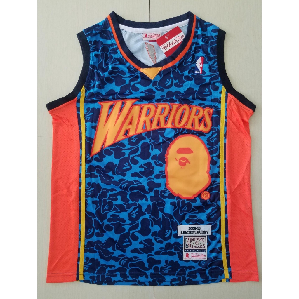 bape curry jersey