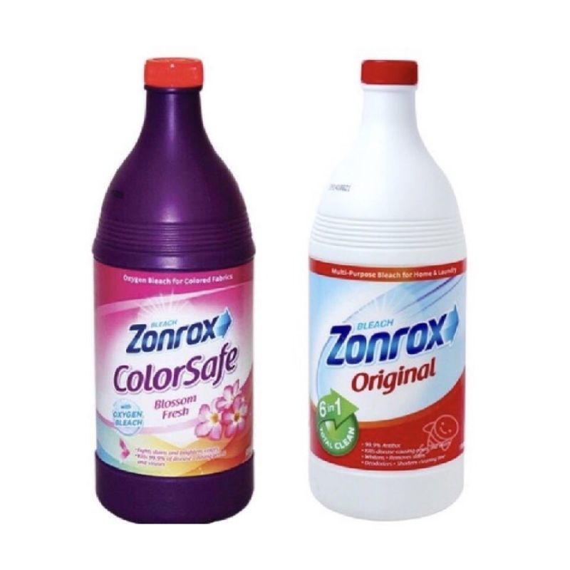 Zonrox Bleach Color Safe Blossom Fresh With Oxygen Bleach 900ml, Zonrox
