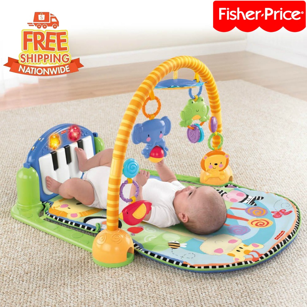fisher price kick and play piano gym boots