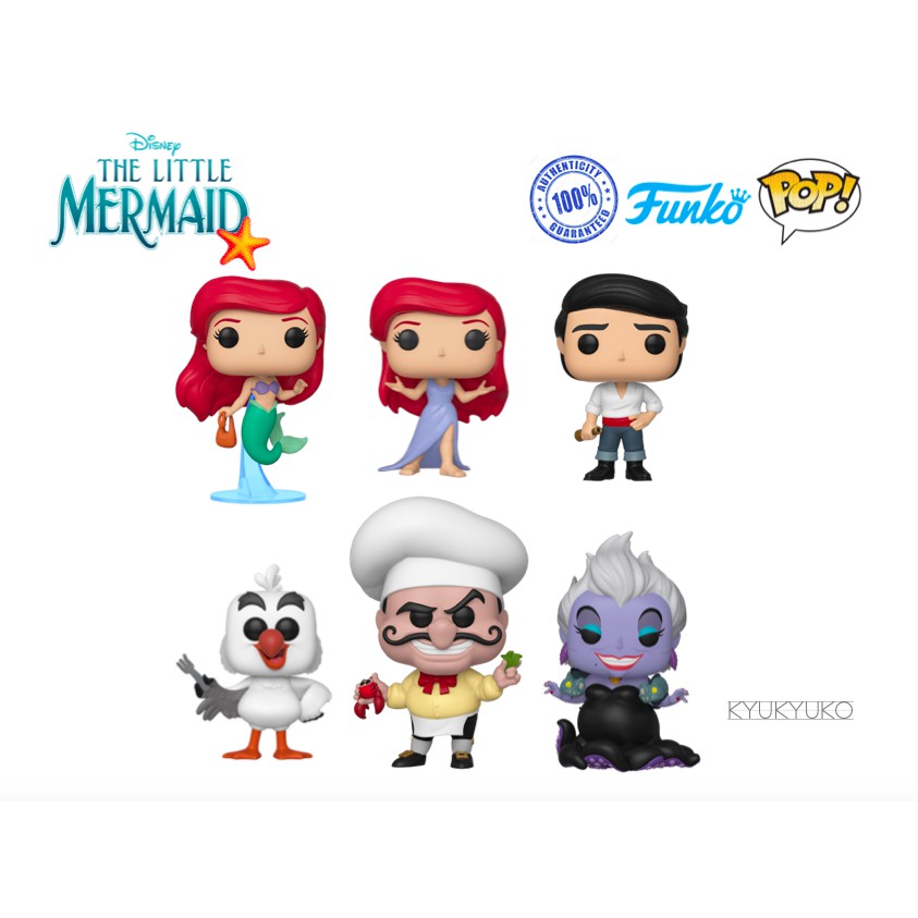 little mermaid funko pop