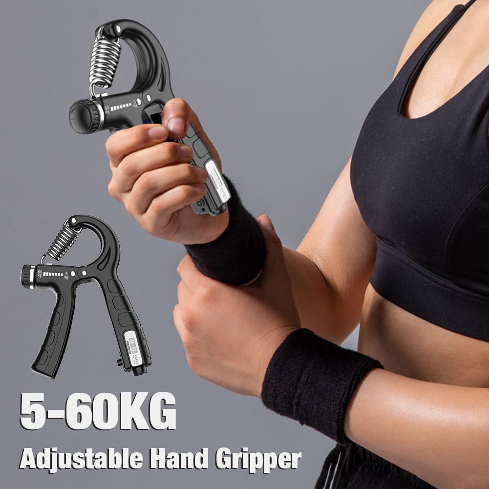 Lengthen Hand Grip Strengthener Adjustable Gripper Resistance Non Slip