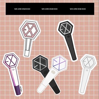 kpop lightstick glitter sticker 2ne1 ikon treasure waterproof vinyl shopee philippines