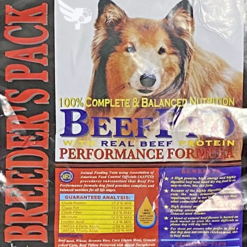 Puppy/Adult Dry Dog Food BEEF PRO 2kls/pack Shopee Philippines