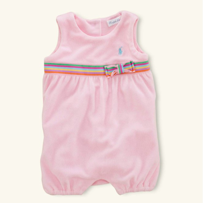 ralph lauren baby romper